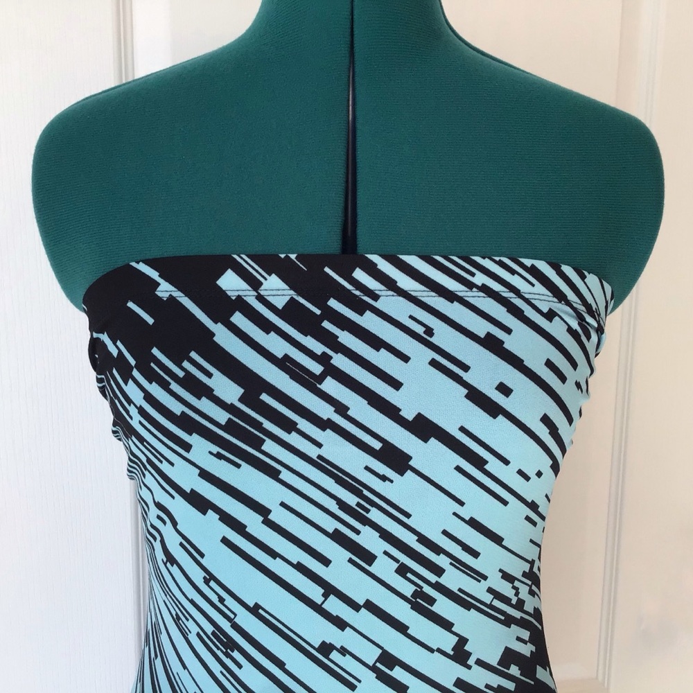 Fairweather Strapless Handkerchief Bottom Dress, M - Picture 2 of 16